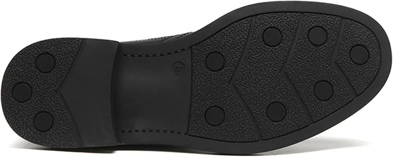 DECARSDZ Men's Chelsea Boots Casual Classic Comfy Slip-On Suede Chukka Mens Ankle Boot