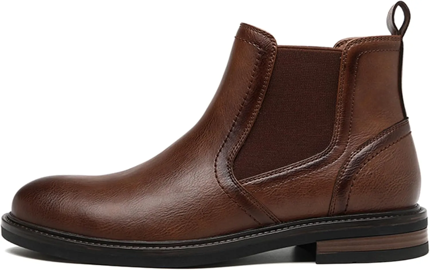 DECARSDZ Men's Chelsea Boots Casual Classic Comfy Slip-On Suede Chukka Mens Ankle Boot