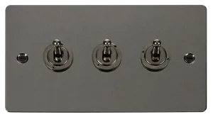 Define 10AX 3 Gang 2 Way Toggle  Switch