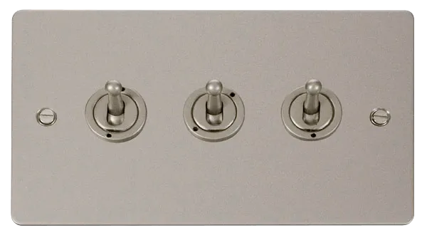Define 10AX 3 Gang 2 Way Toggle  Switch
