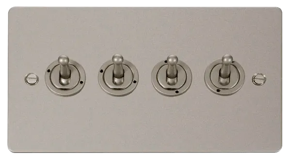 Define 10AX 4 Gang 2 Way Toggle  Switch