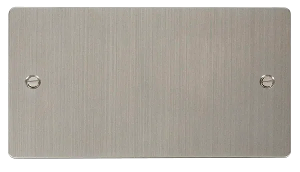 Define 2 Gang Blank Plate