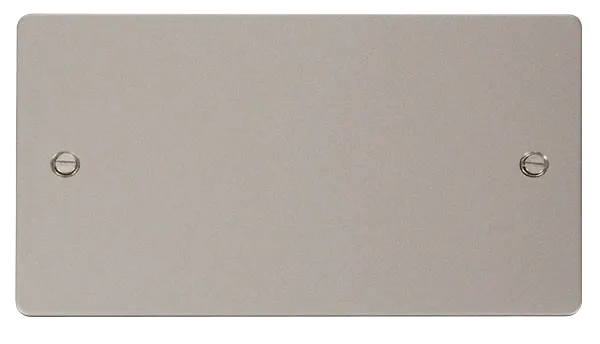 Define 2 Gang Blank Plate