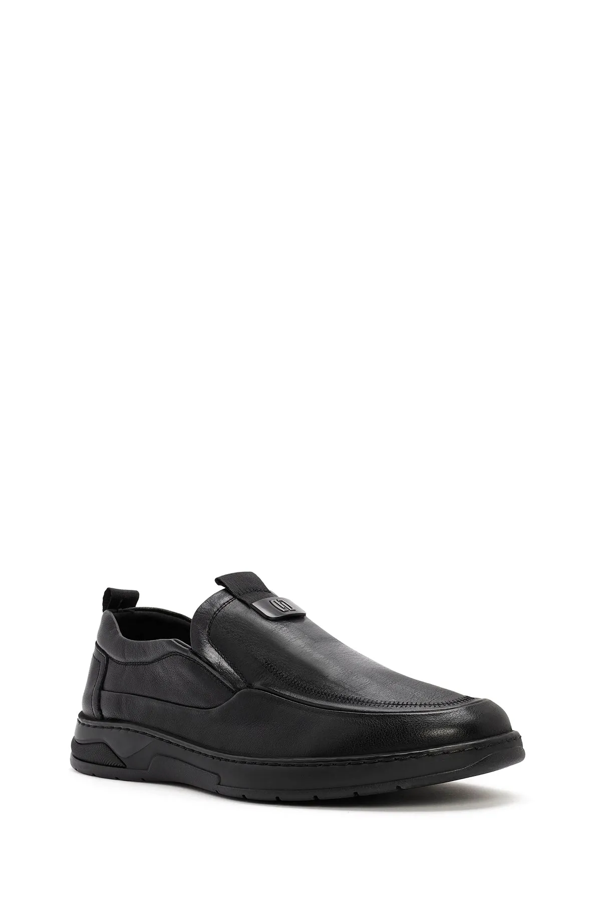 Derimod Fly Erkek Siyah Deri Casual Loafer