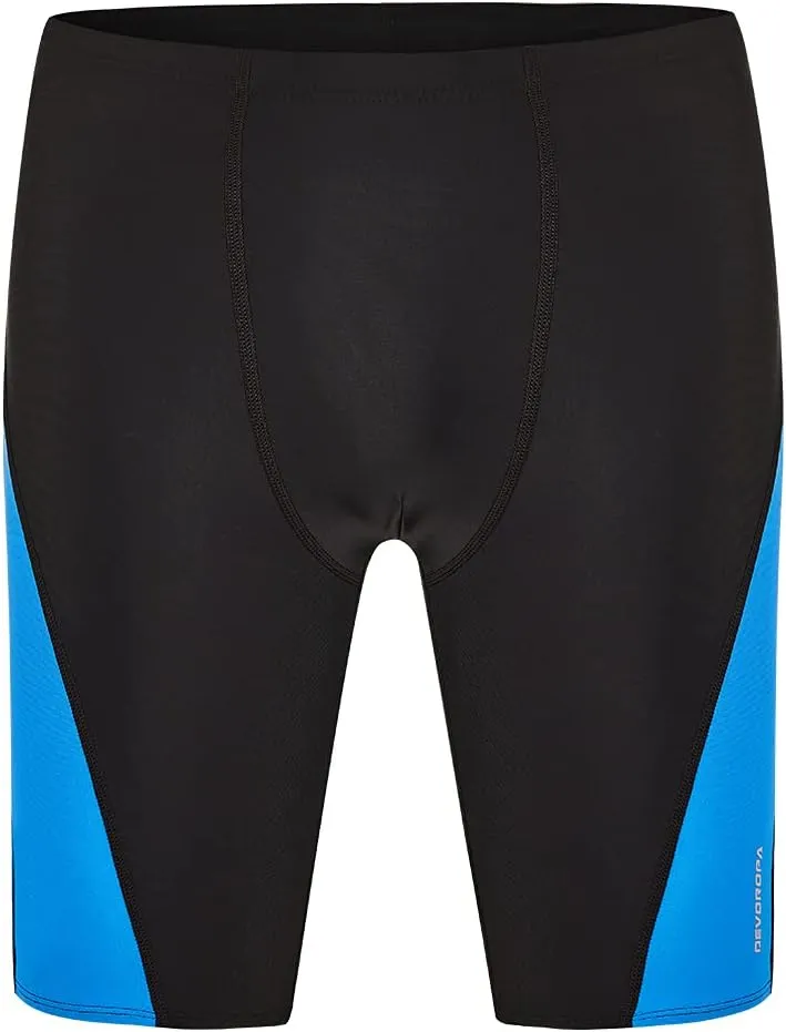 DEVOROPA Boys' Swim Jammers Youth Competitive Swim Team Suit Quick Dry Athletic Swimming Shorts UPF 50 Slim/Regular/Husky Fit