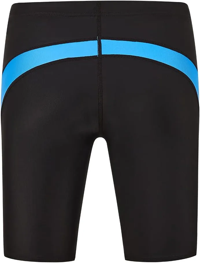 DEVOROPA Boys' Swim Jammers Youth Competitive Swim Team Suit Quick Dry Athletic Swimming Shorts UPF 50 Slim/Regular/Husky Fit