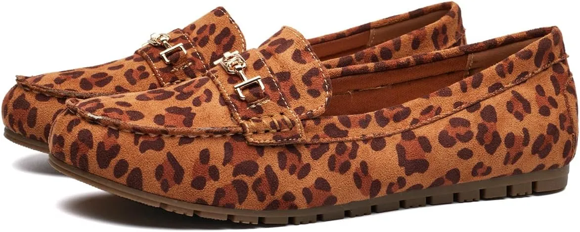 DeYashopin Women's Loafer Shoes Leisure Slip On Work Shoes Comfort Walking Flats