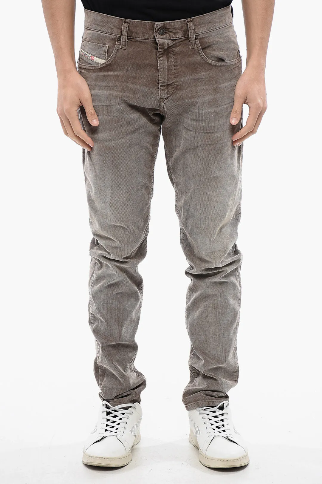 Diesel Corduroy Slim Fit 2019 D-STRUKT 5-Pockets Pants