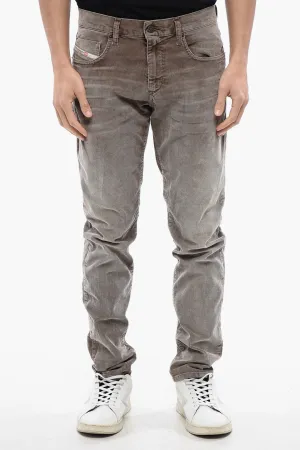 Diesel Corduroy Slim Fit 2019 D-STRUKT 5-Pockets Pants