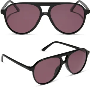 DIFF Tosca II Oversized Aviator Sunglasses for Women and Men UV400 Polarized Protection