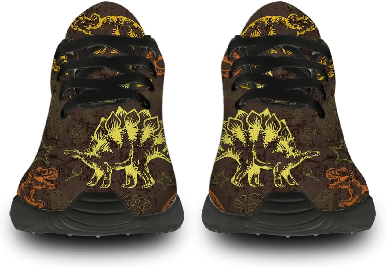 Dinosaur Shoes for Men Women Athletic Tennis Running Shoes Walking Sneakers Gifts for Boys Girls