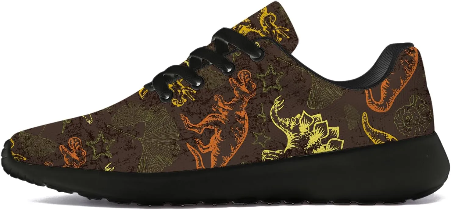 Dinosaur Shoes for Men Women Athletic Tennis Running Shoes Walking Sneakers Gifts for Boys Girls