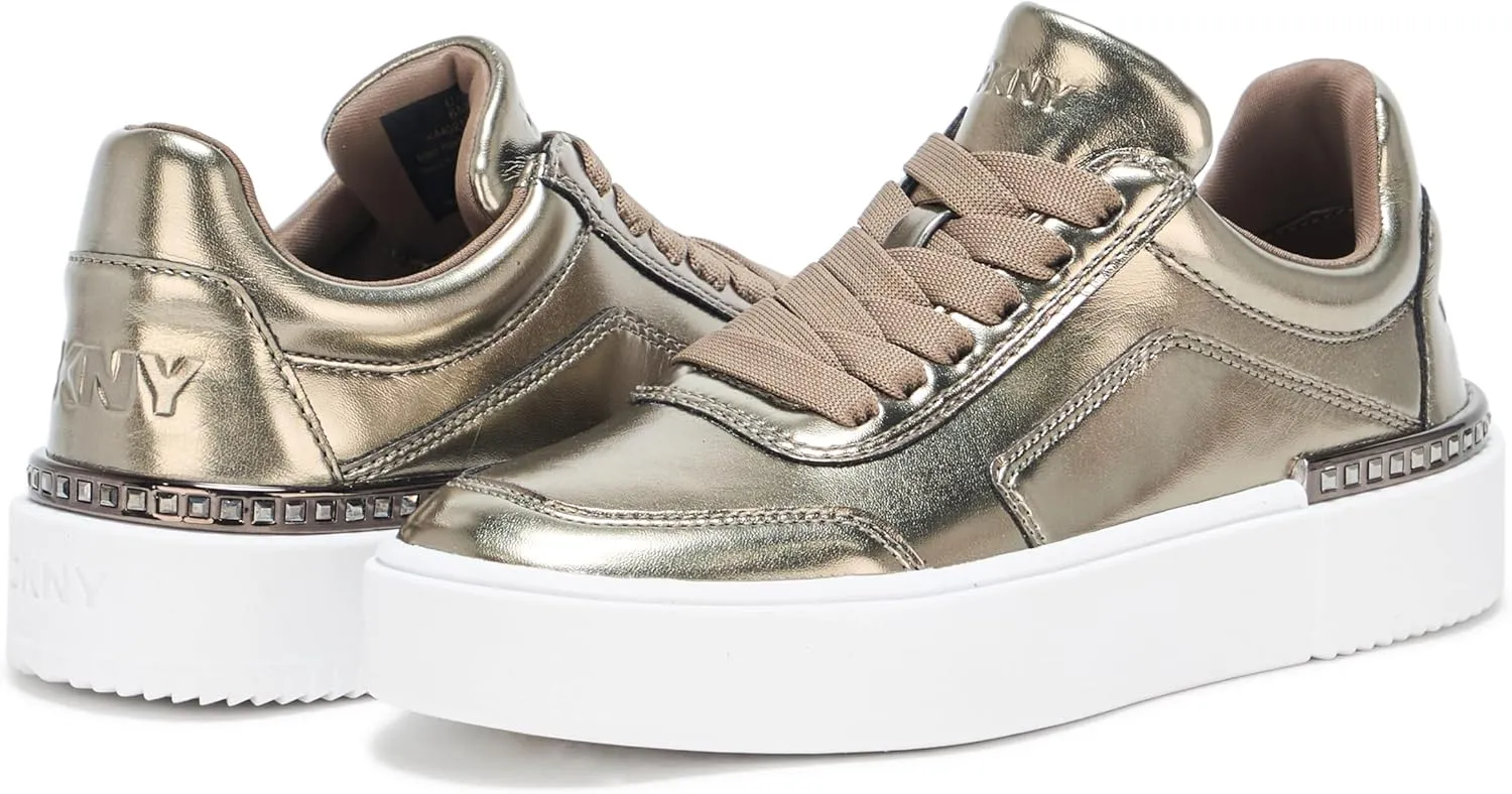 DKNY Women's Beverly Lace up Sneaker
