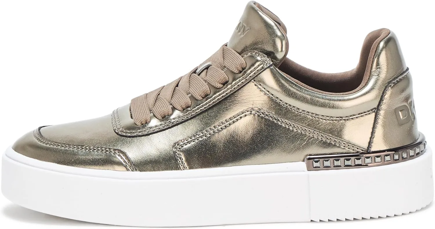 DKNY Women's Beverly Lace up Sneaker