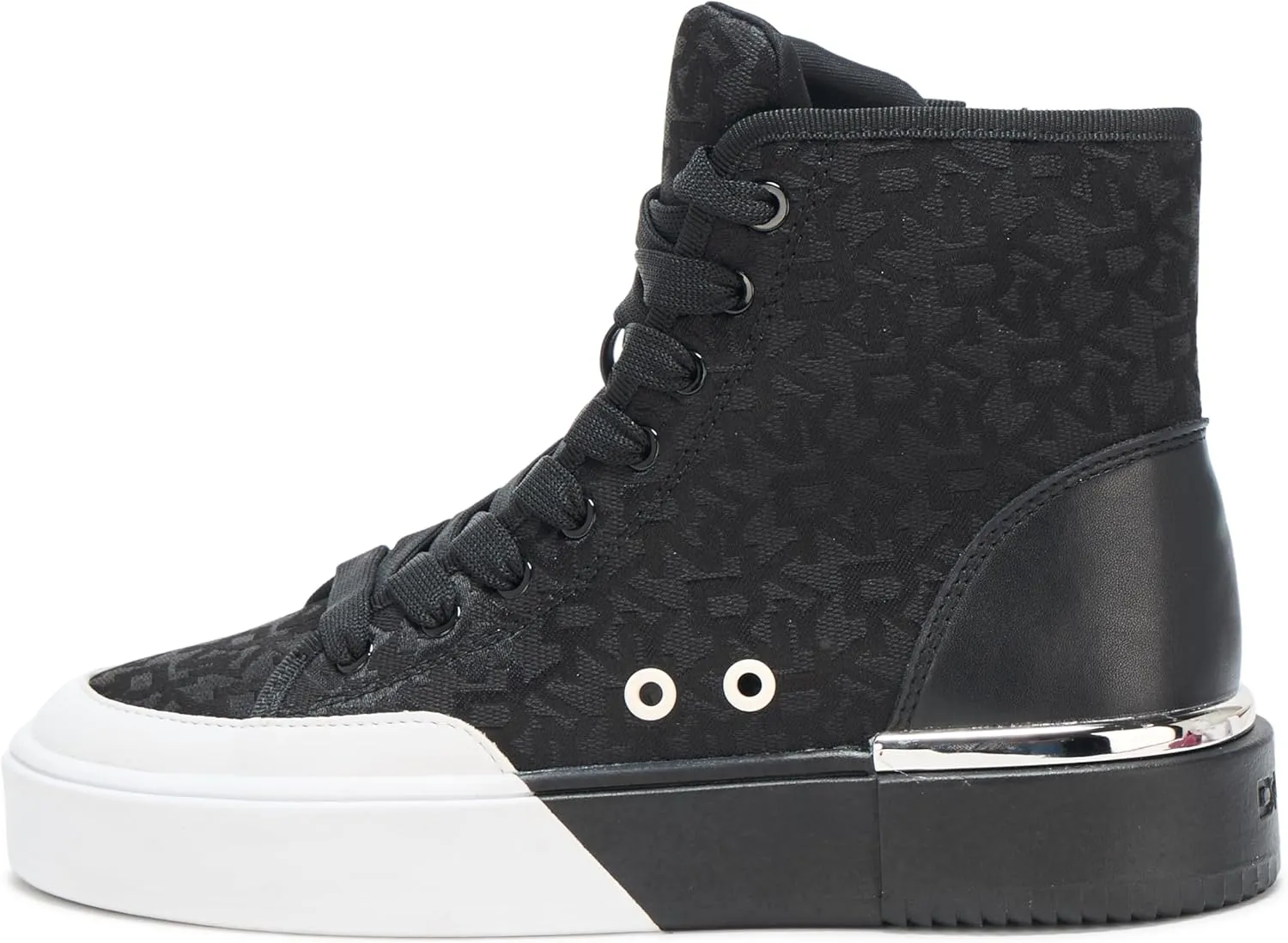 DKNY Women's Bitsy Logo High Top Sneaker