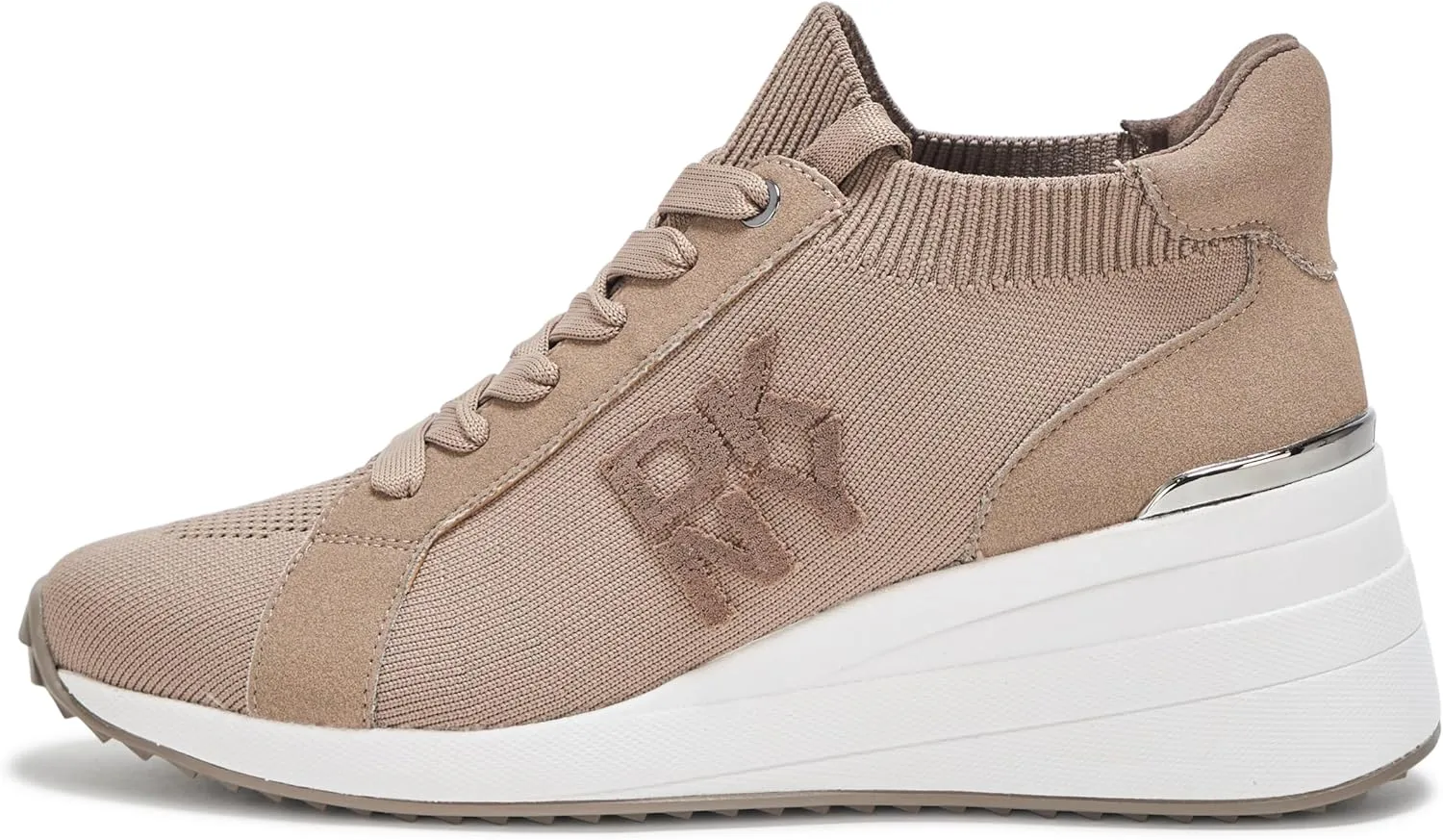 DKNY Women's Kasia Everyday Lace Up Wedge Sneaker