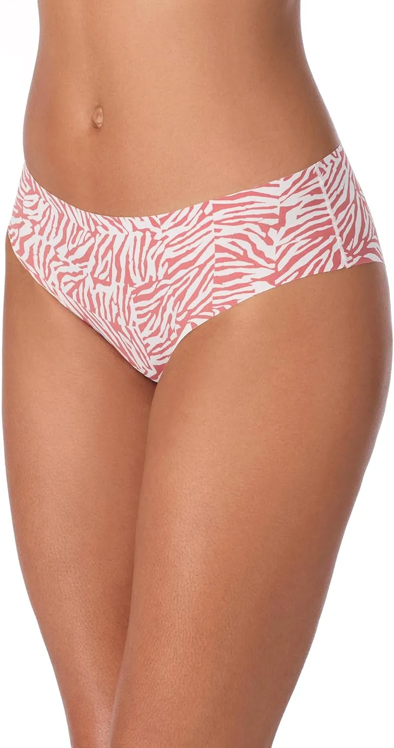 DKNY Women's Litewear Cut Anywhere Hipster Panties 3 Pack Multipack
