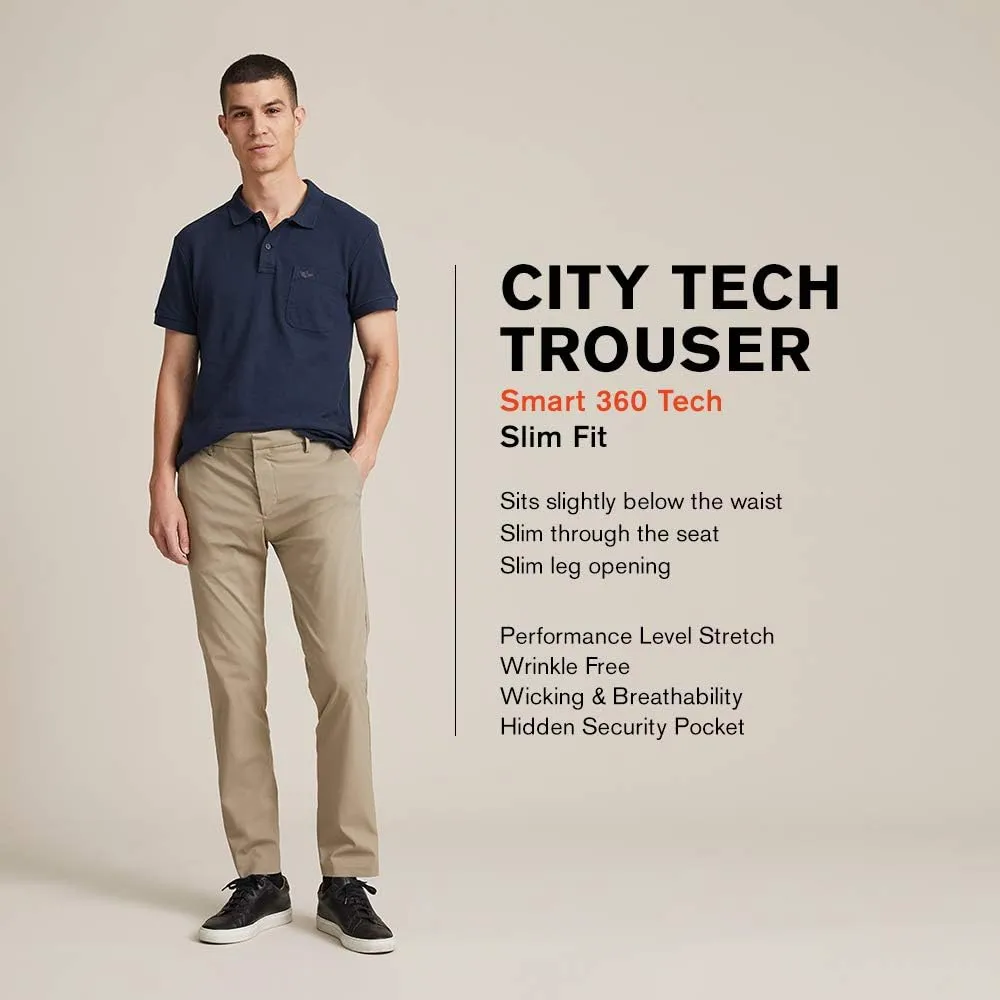 Dockers Men's Comfort Knit Jean Cut Straight Fit Smart 360 Knit Pants