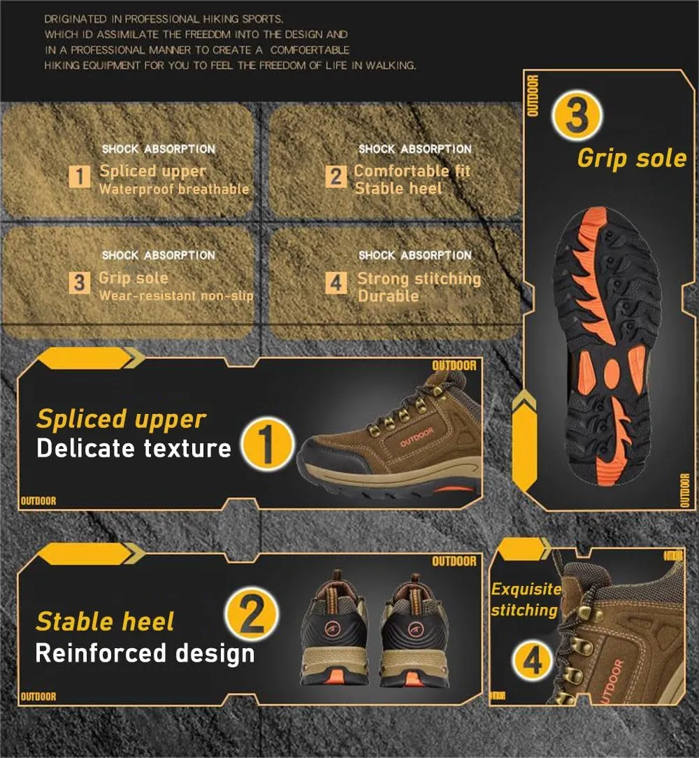 Duddle Orthopedic Shoes for Men, Duddle Orthopedic Shoes, Breathable Lightweight Arch Support Sneakers, Suitable for Outdoor Hiking