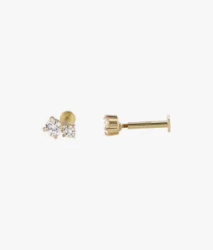 Duora Flat Back Studs