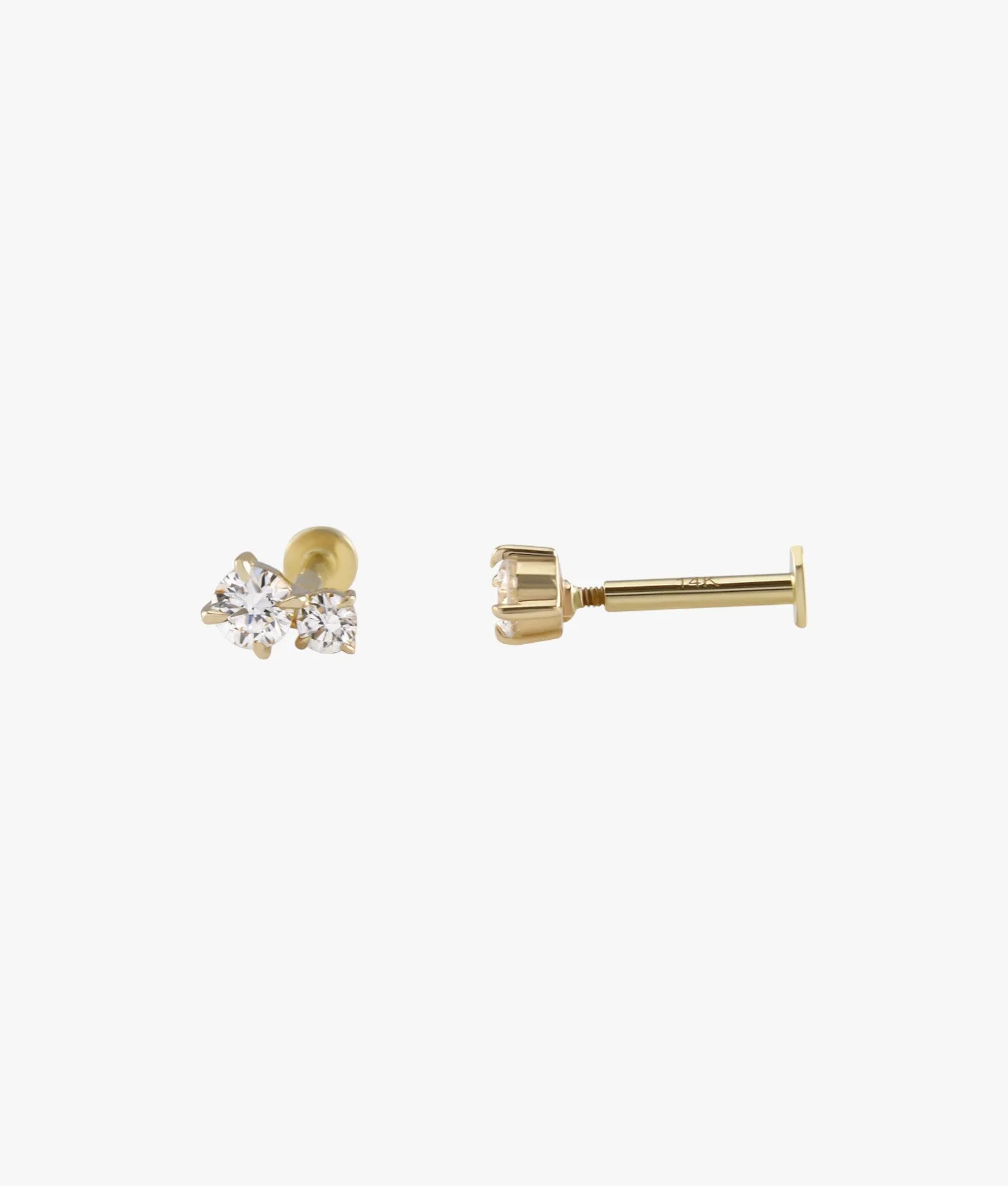 Duora Flat Back Studs