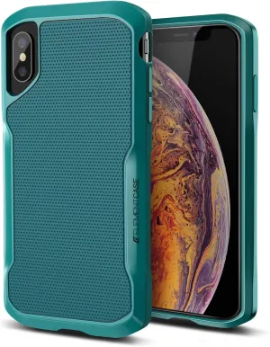 Element Case Shadow for iPhone XR - Premium Sleek Design Case with Impact-Resistant Frame, Durable Build Quality, Seamless Fit, Lightweight, Shockproof and Enhanced Device Compatibility - Green