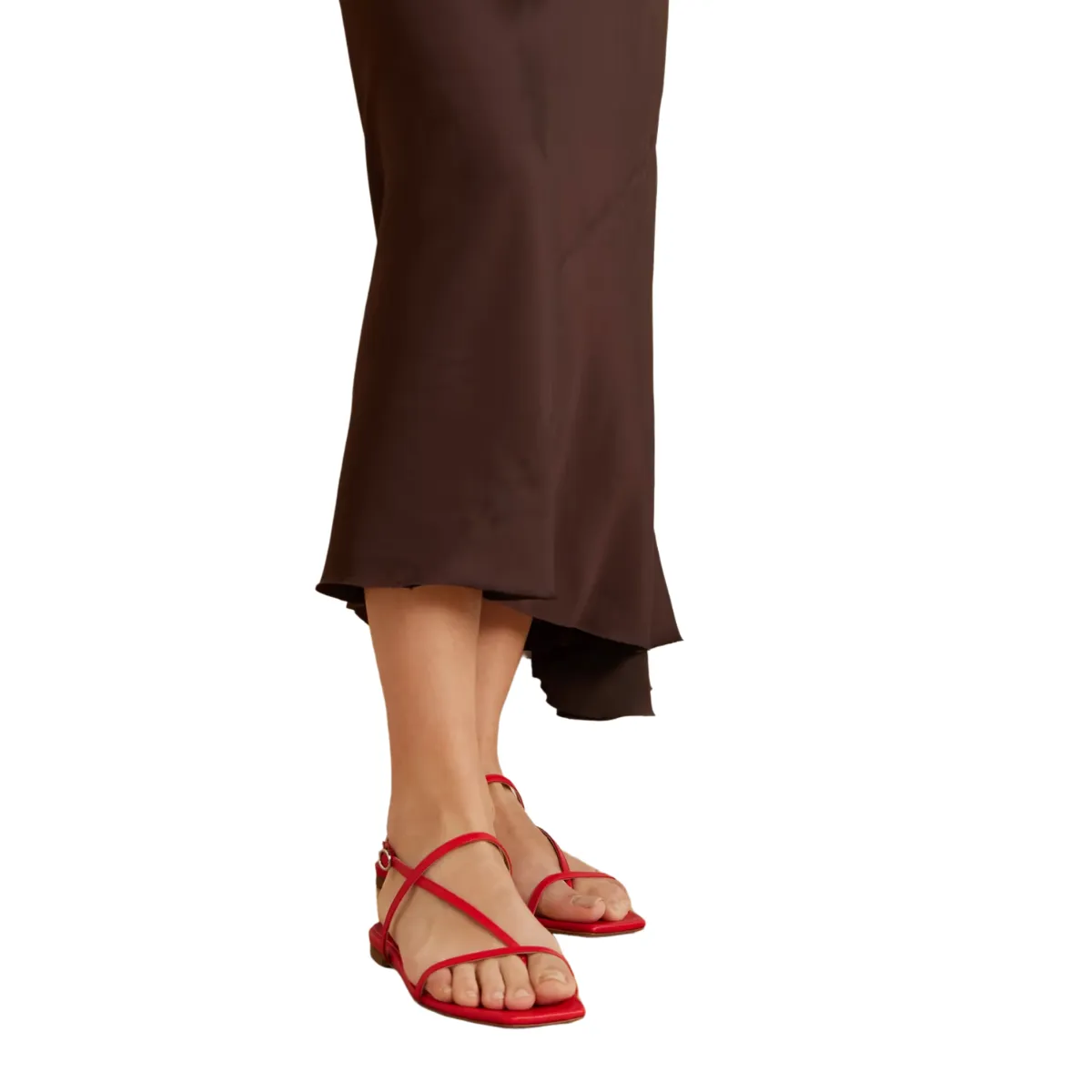 Ella Nappa Leather Red