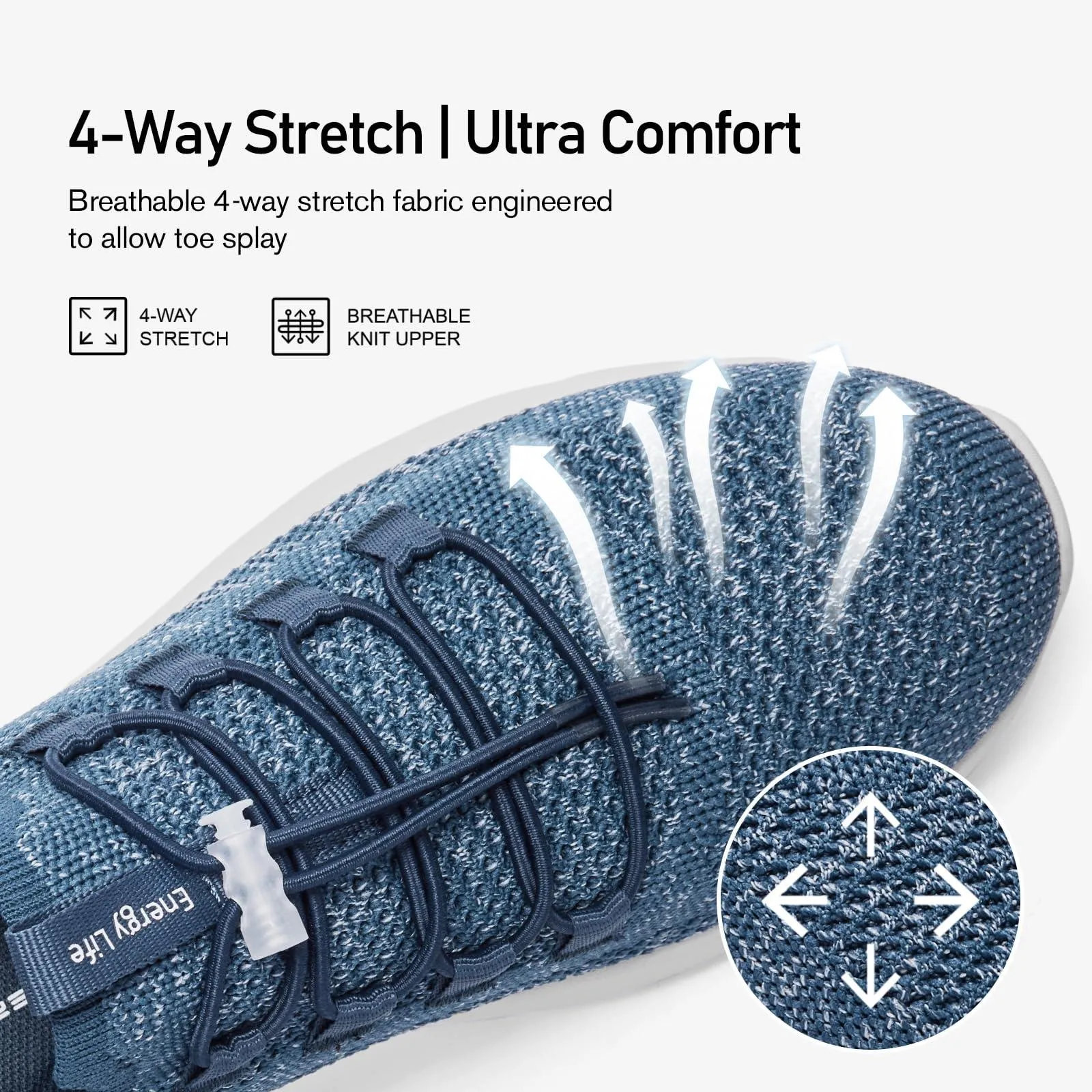 Energycloud Nova Knit - Womens Slip On Walking Shoes