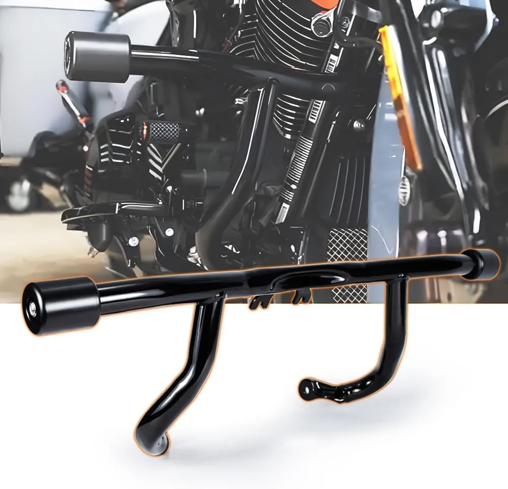Engine Guard Flat-Out Bar for Harley-Davidson Touring Street Glide Road Glide Road King Electra/Ultra Models (2014-2025)