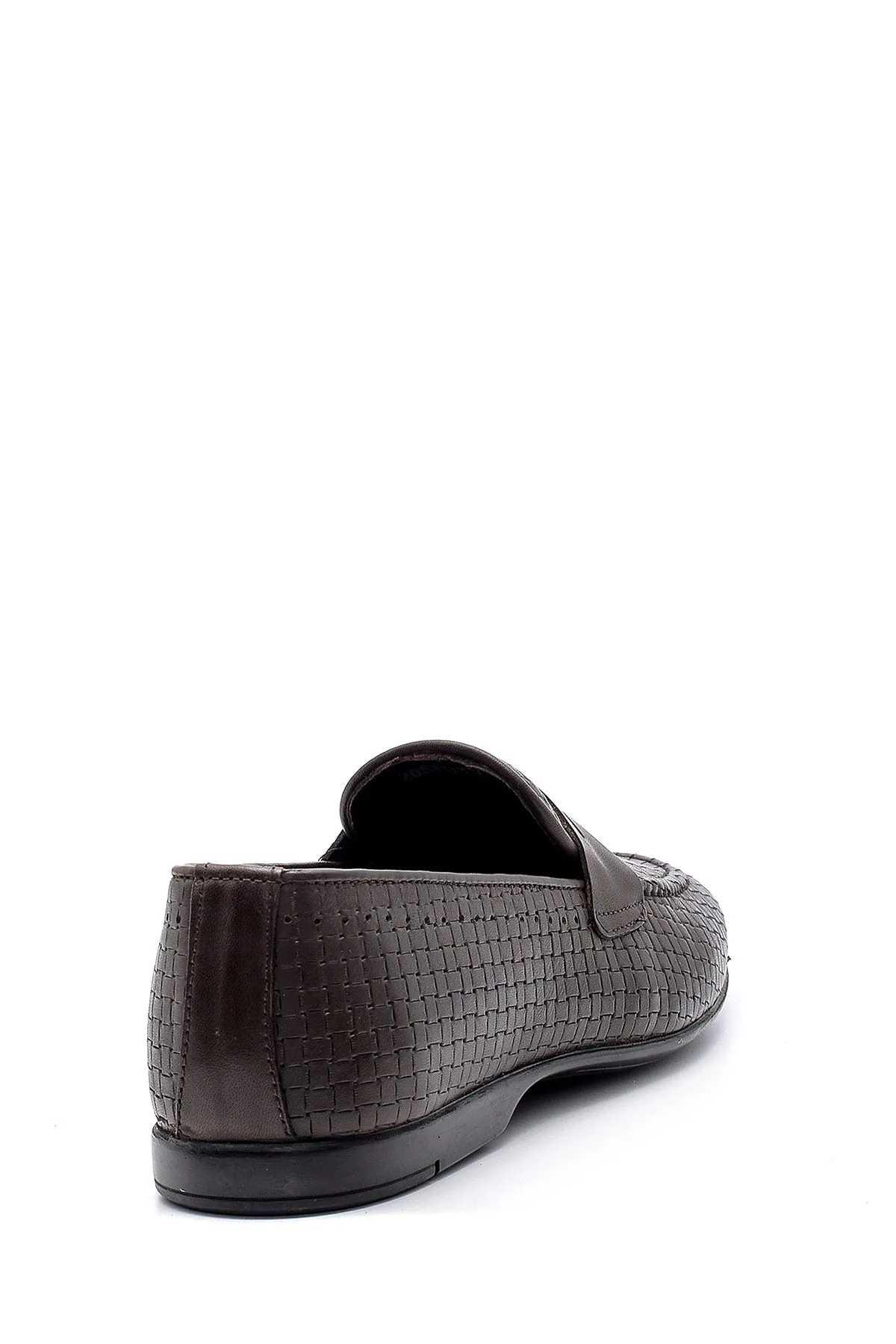 Erkek Deri Baskılı Loafer