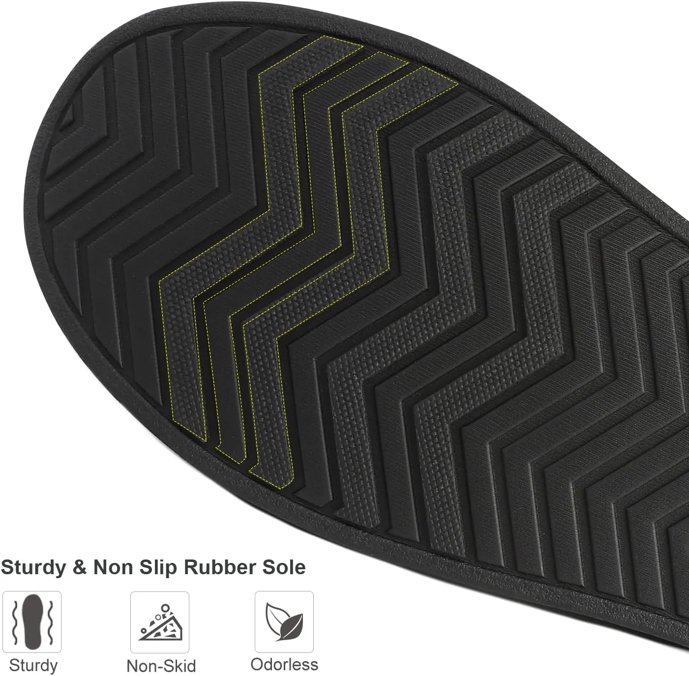 FamilyFairy Men's Memory Foam House Slippers Warm Slip-On Bedroom Shoes