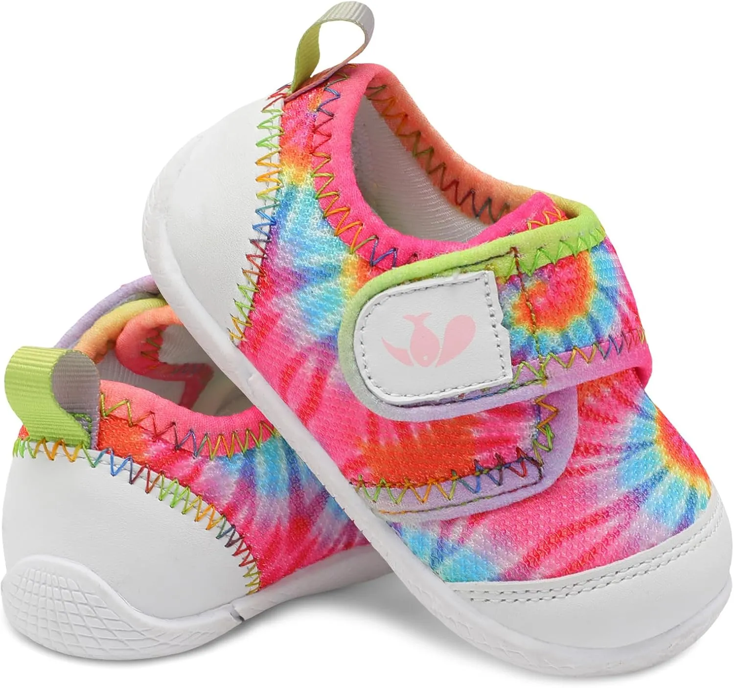 FEETCITY Baby First Walking Shoes Boys Girls Infant Sneakers Crib Shoes Breathable Lightweight Slip On Shoes