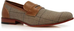 Ferro Aldo Sidney MFA19371 Mens Casual Classic Penny Loafer Dress Shoes