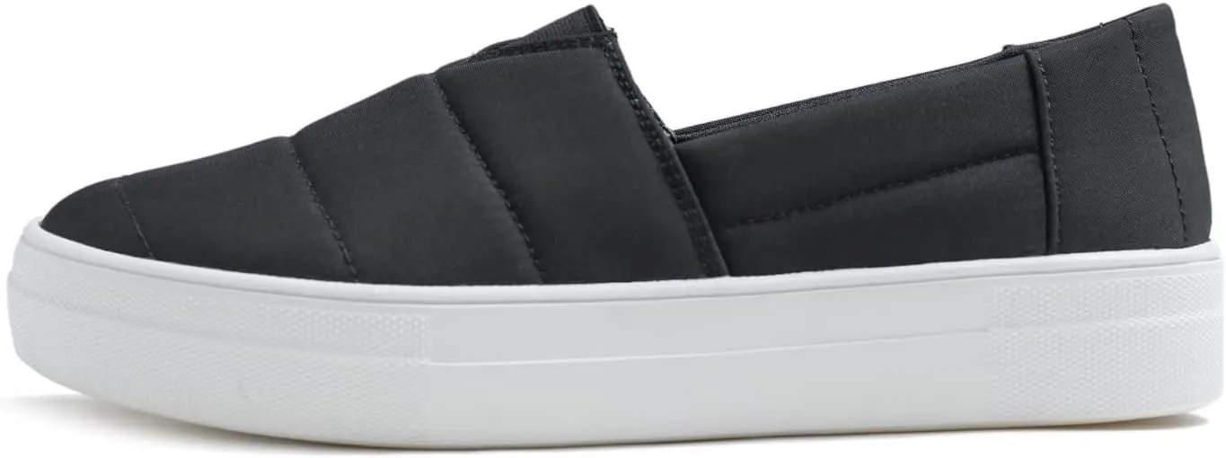 FEVERSOLE Women's Casual Slip On Sneaker Comfort Walking Loafer Flats