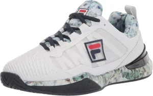 FILA Men's SPEEDSERVE Energized Sneaker, White Navy/Multi, 7
