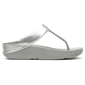 FitFlop Fino Glitterdust Metallic Toe Post Synthetic Leather Women's Toe Post Sandals