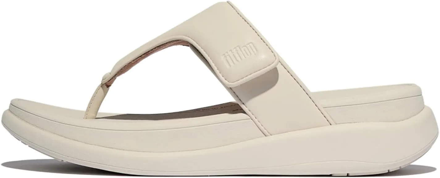 FitFlop Women's F-Mode Go Adjustable Flatform Toe-Post Sandals Wedge
