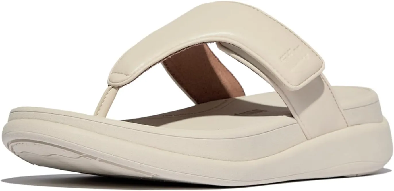 FitFlop Women's F-Mode Go Adjustable Flatform Toe-Post Sandals Wedge