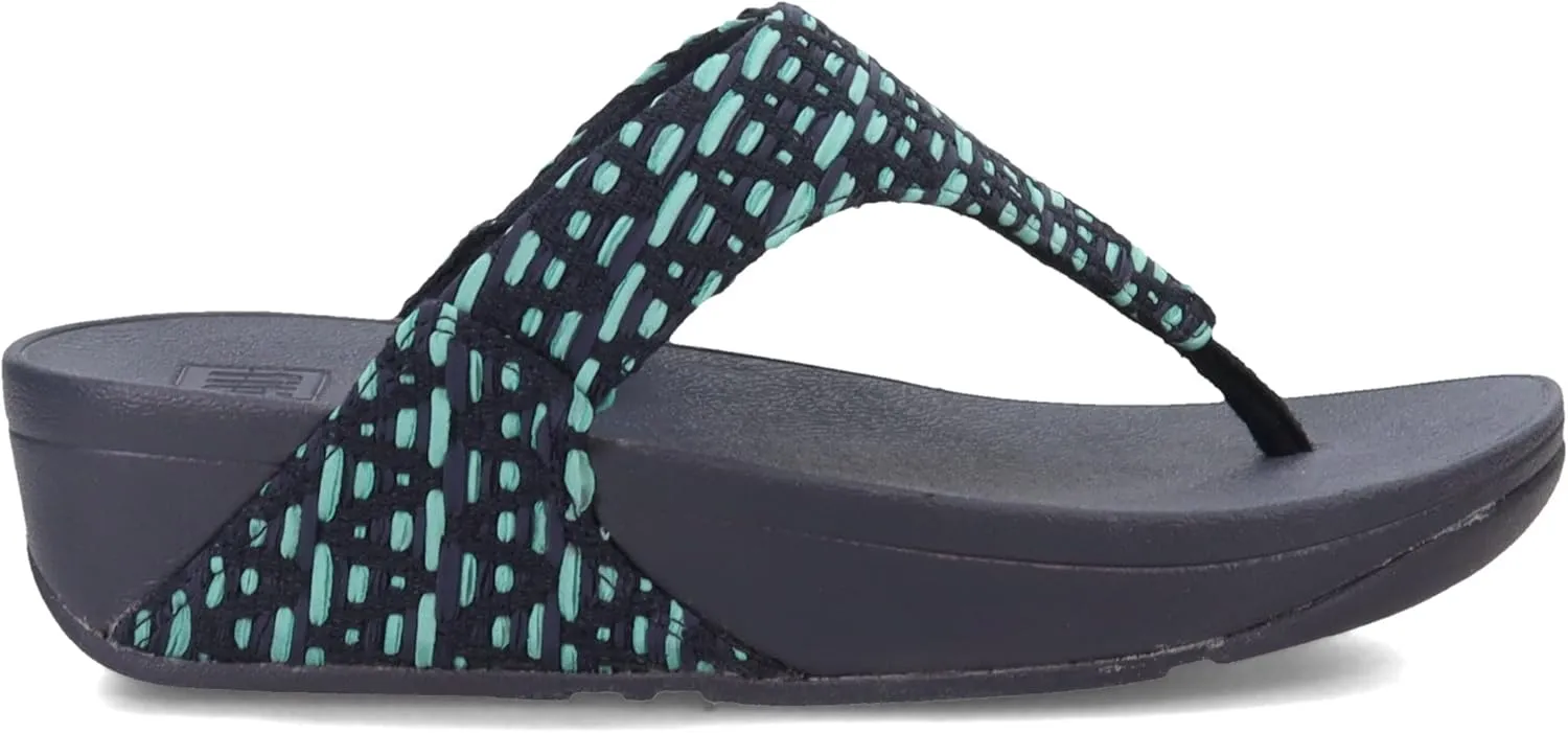 FitFlop Women's LULU GEO-Webbing Toe-Post Sandals