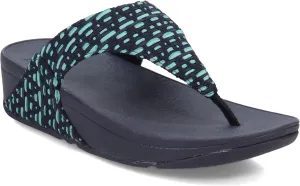 FitFlop Women's LULU GEO-Webbing Toe-Post Sandals