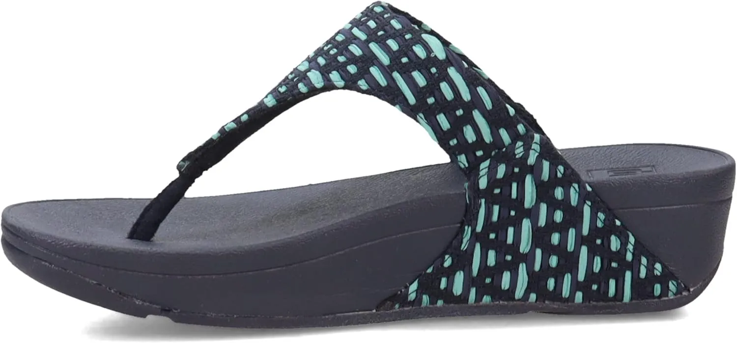 FitFlop Women's LULU GEO-Webbing Toe-Post Sandals