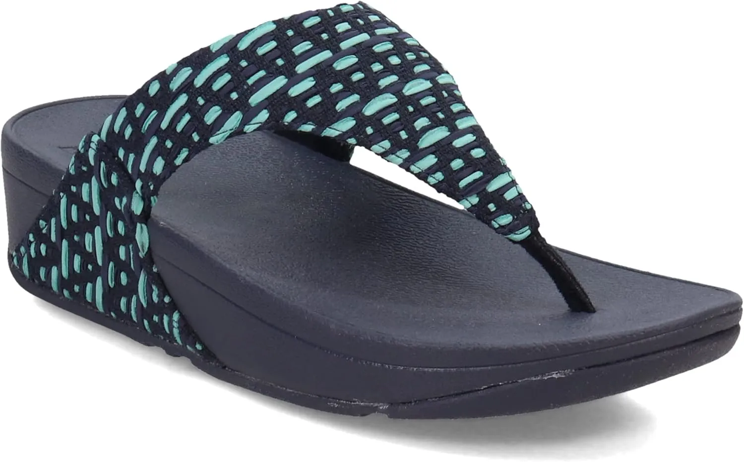 FitFlop Women's LULU GEO-Webbing Toe-Post Sandals