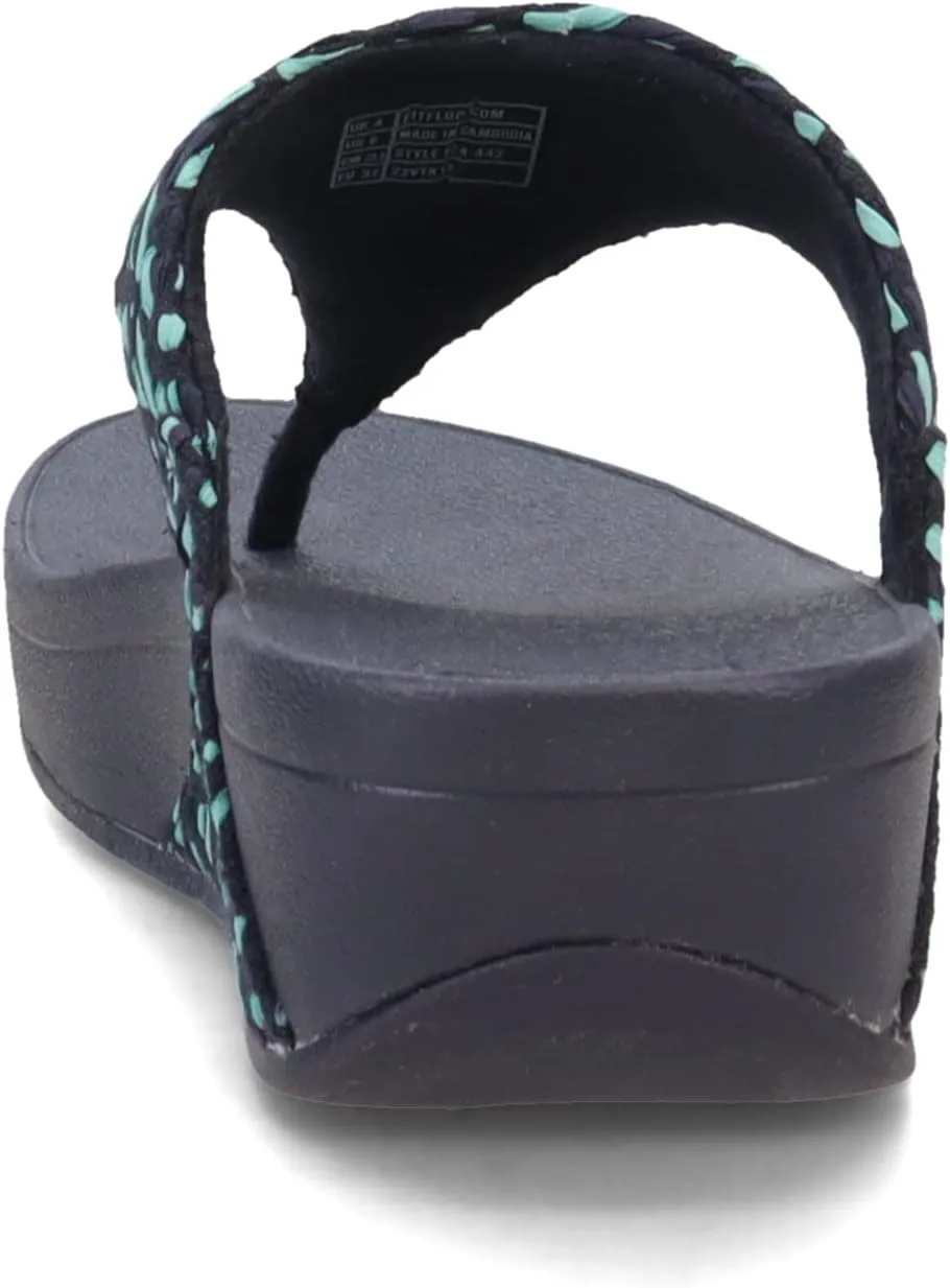 FitFlop Women's LULU GEO-Webbing Toe-Post Sandals