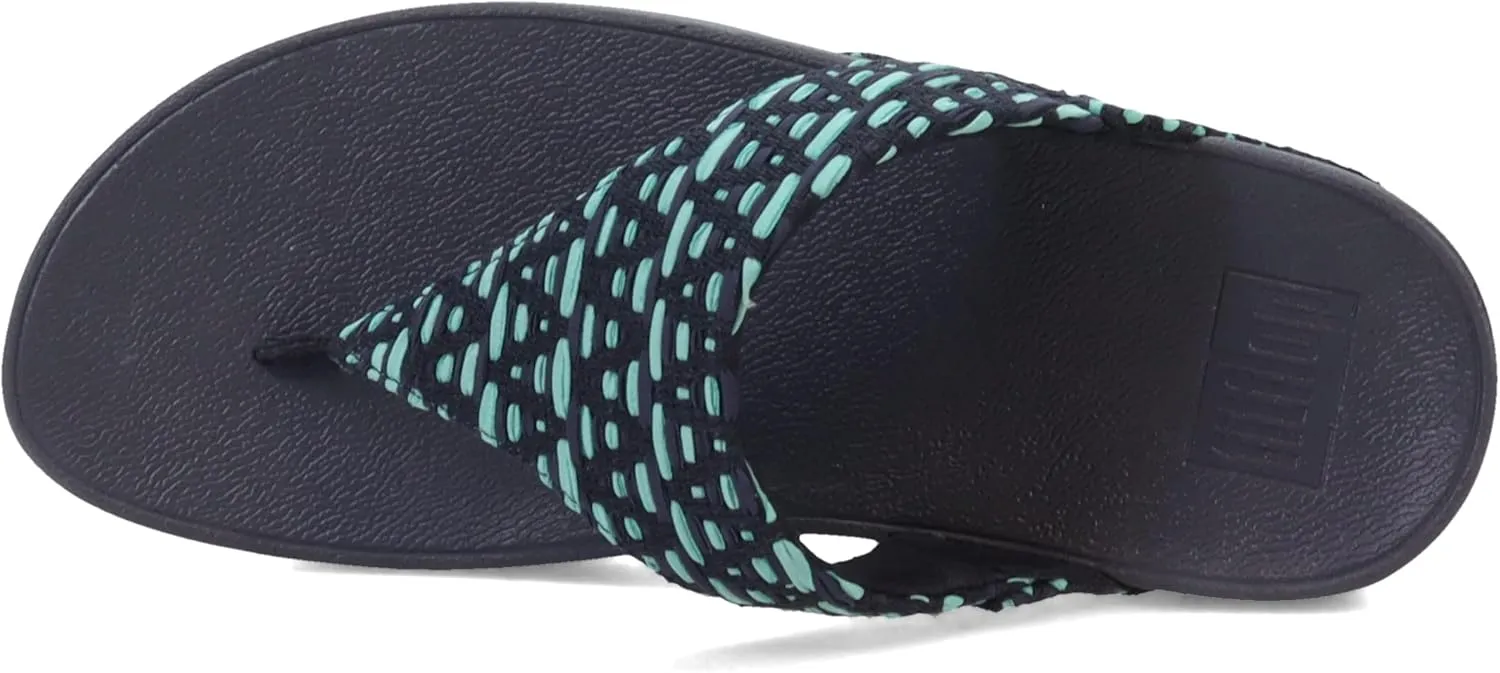 FitFlop Women's LULU GEO-Webbing Toe-Post Sandals