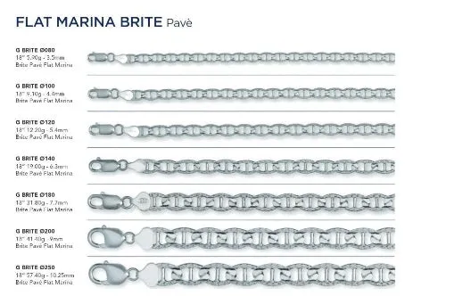 Flat  Marina Brite Pave