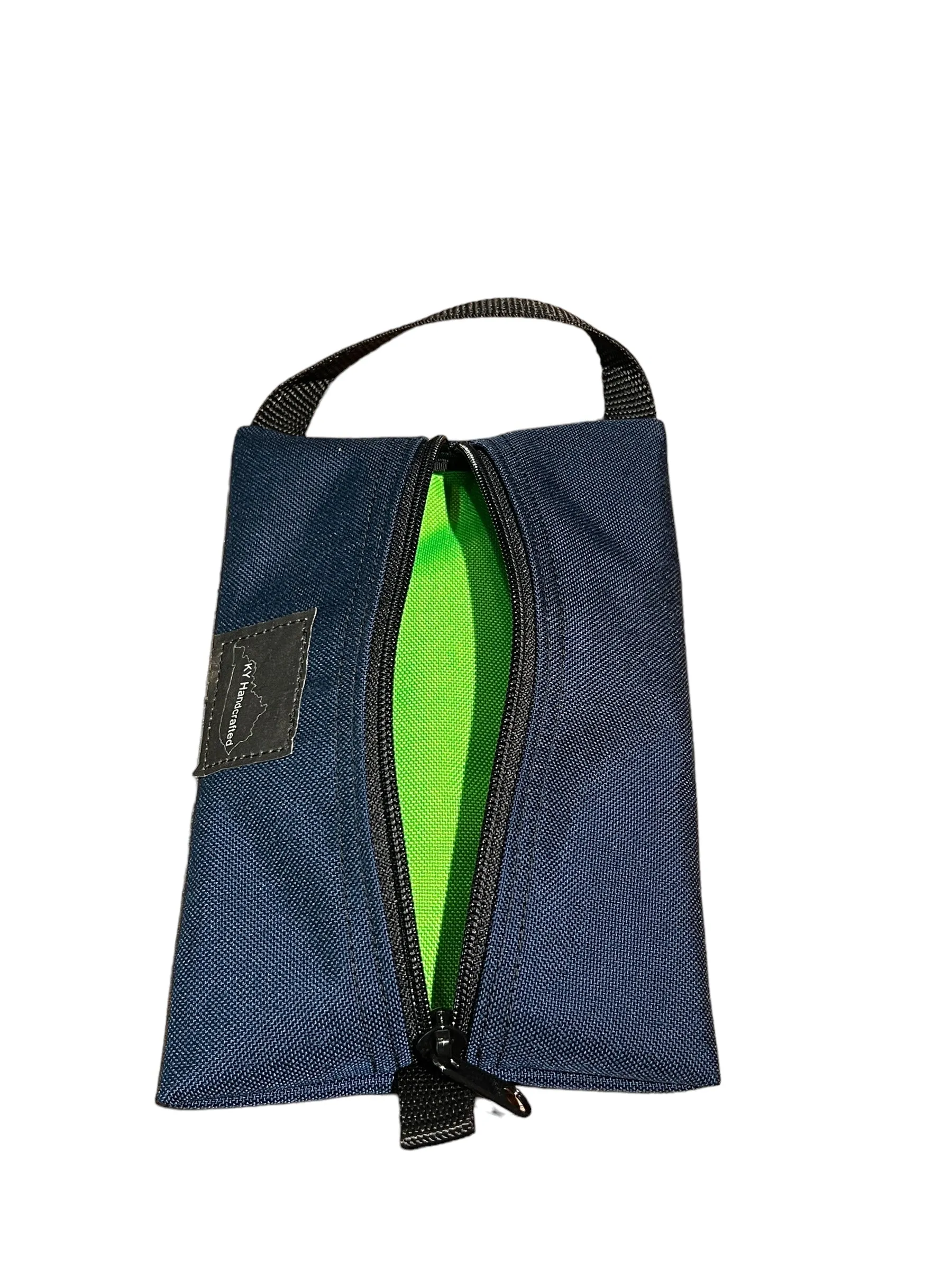 Flat Pouch - Mid Zip - Hi Viz   (Cordura)