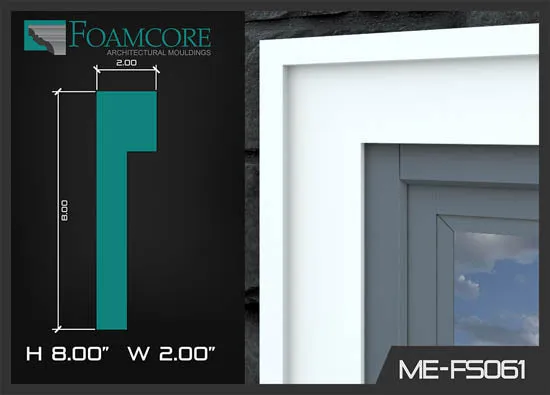 Flat Stock Window Trim | FS061 (DRS-2515)