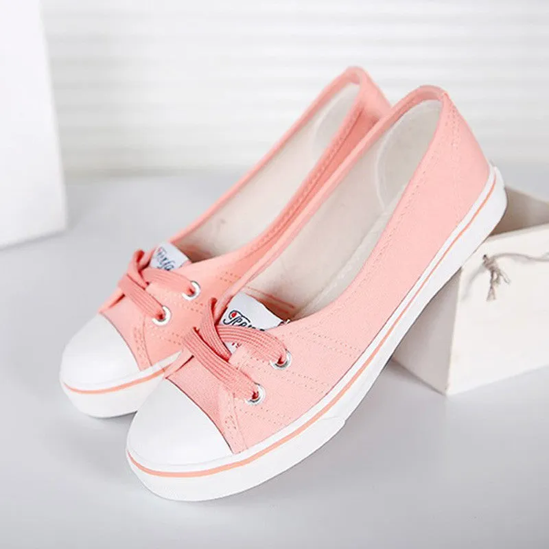 Flats Women Low 2016 Breathable Loafers Ballet Flats Stylish Mouth Women Canvas On Shoes Fashion Women Shoes Hurry, act fast Shallow Casual Slip Flats