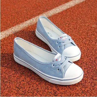 Flats Women Low 2016 Breathable Loafers Ballet Flats Stylish Mouth Women Canvas On Shoes Fashion Women Shoes Hurry, act fast Shallow Casual Slip Flats
