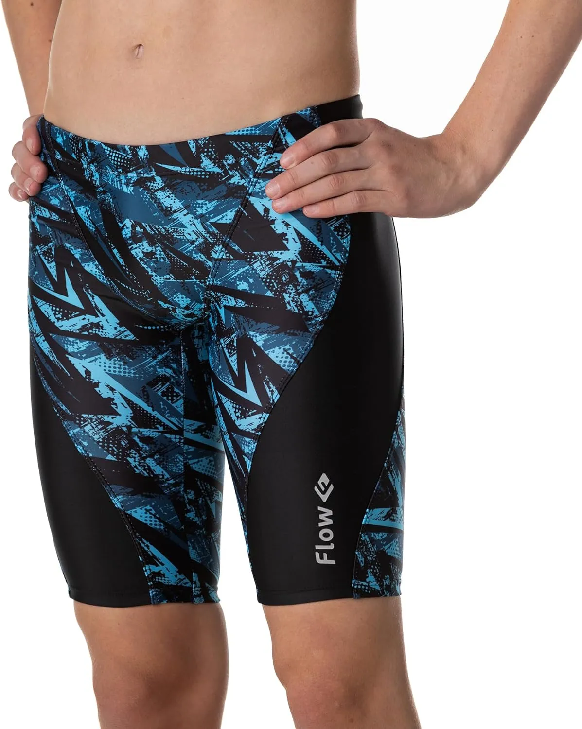 Flow Splice Jammer Swimsuits - Swim Jammers for Swimming in Boys Size 21 to 32